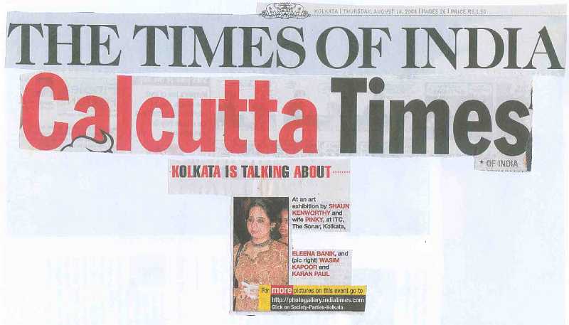 The times of india, aug 14, 08